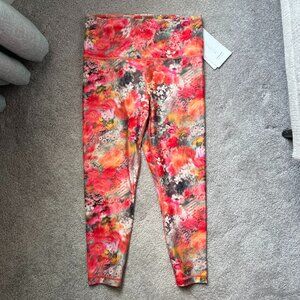 NWT Athleta Elation Capri Floral Print High Rise Small